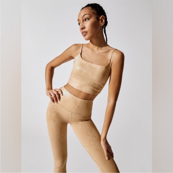 Carbon38 Women’s Metallic Snake Cami Sz S - Picture 2 of 10